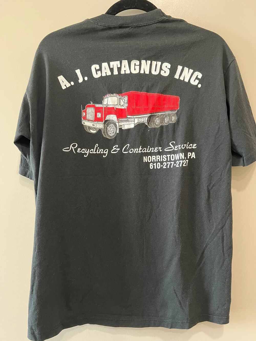 Vintage Truck Shirt Mens Black XL  80s Single Stitch ,Goth, Streetwear ,Punk USA